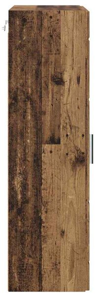 Fali szekrény polcokkal Régi fa 55 x 29 x 100 cm Faanyag