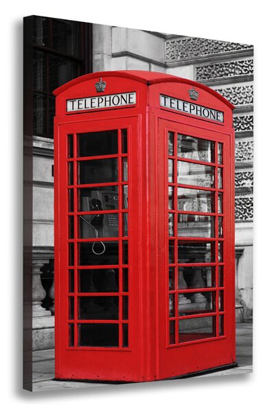 Vászonfotó Telefonfülke