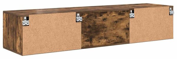 TV szekrény fiókkal Füstölt tölgy 150 x 39 x 30 cm Faanyag