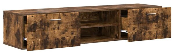 TV szekrény fiókkal Füstölt tölgy 150 x 39 x 30 cm Faanyag