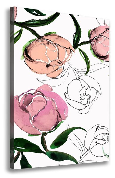 Fali vászonkép Peonies
