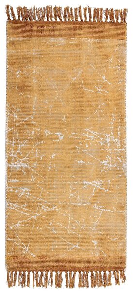 Szőnyeg HANLI Narancssárga 80 x 150 cm Viszkóz