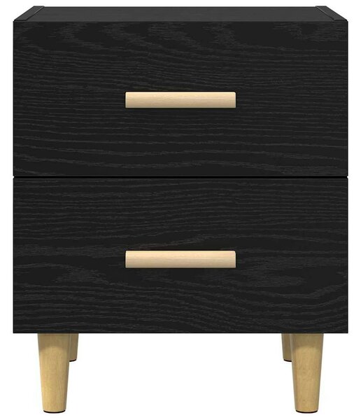 Ágyat tartó szekrény 2 pcs Musta tammi 40 x 35 x 47.5 cm