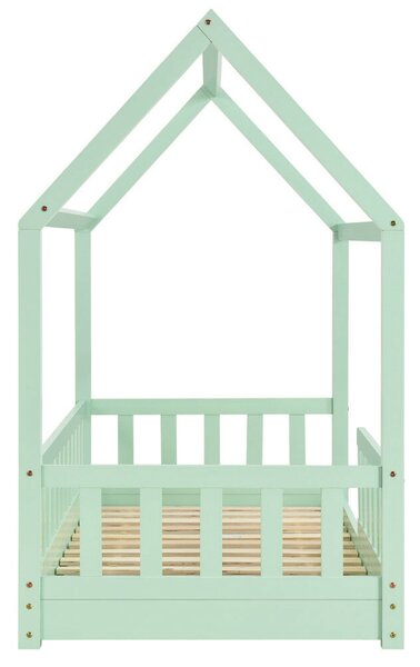 Marli gyerekágy leesésgátlóval matrac nélkül 80x160 cm menta 28484