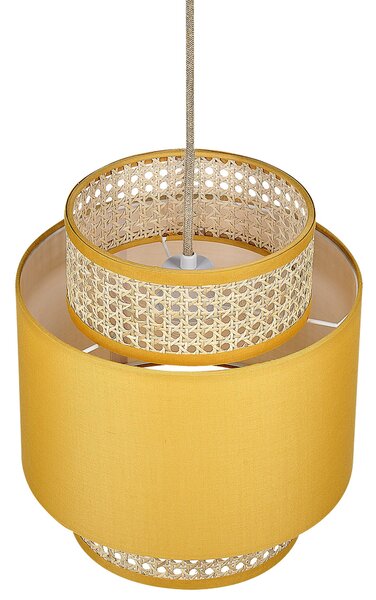 Függőlámpa BOERI Rattan Mustársárga