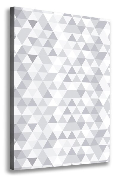 Fénykép vászon Szürke háromszög