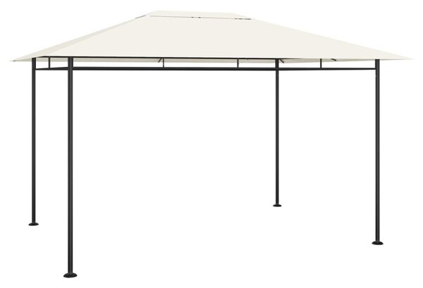 VidaXL pavilon 384x281x270 cm 180 g/m², krémszínű