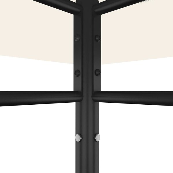 VidaXL pavilon 384x281x270 cm 180 g/m², krémszínű