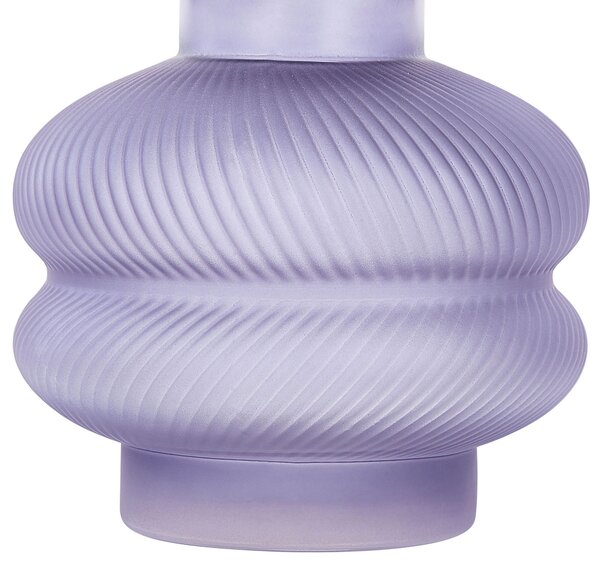 Virágtartó váza RODIA Üveg 24 cm Lila