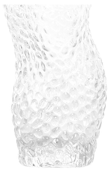 Virágtartó váza ELATOS Üveg 23 cm Átlátszó