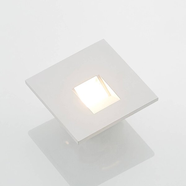 Arcchio LED-es süllyesztett lámpa Vexi, 7,5 cm x cm, fehér, CCT, dimmelhető, Fehér / opál, Nappali / Étkező, Alumínium, Modern