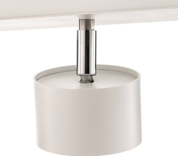 Eko-Light Cloudy mennyezeti spotlámpa, 5 izzós, fehér, dimmelhető, Fehér / opál, Nappali / Étkező, fém, Modern