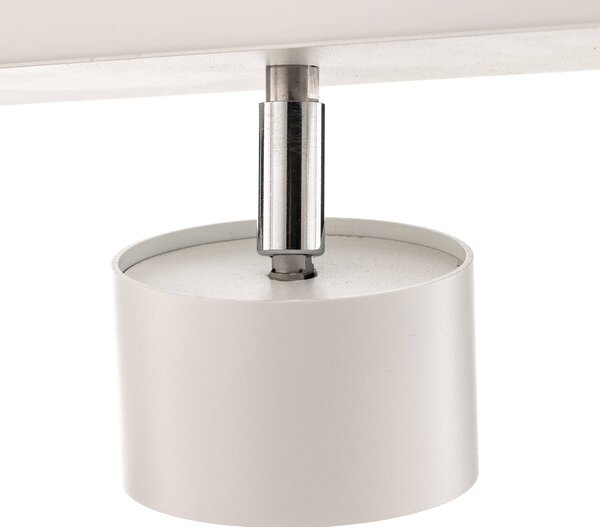 Eko-Light Cloudy mennyezeti spotlámpa, 5 izzós, fehér, dimmelhető, Fehér / opál, Nappali / Étkező, fém, Modern