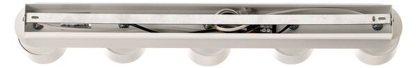 Eko-Light Cloudy mennyezeti spotlámpa, 5 izzós, fehér, dimmelhető, Fehér / opál, Nappali / Étkező, fém, Modern