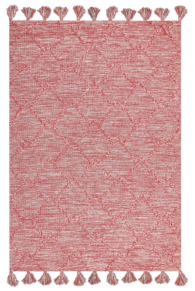 Szőnyeg NIGDE Piros 160 x 230 cm Pamut