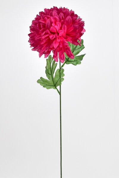 Krizantém művirág 50 cm, piros
