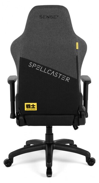 Gamer szék SENSE7 Spellcaster szövet fotel Senshi Edition XL szürke