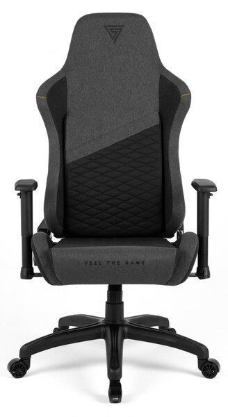 Gamer szék SENSE7 Spellcaster szövet fotel Senshi Edition XL szürke