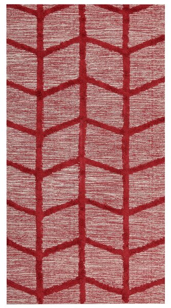 Szőnyeg SIVAS Piros 80 x 150 cm Pamut