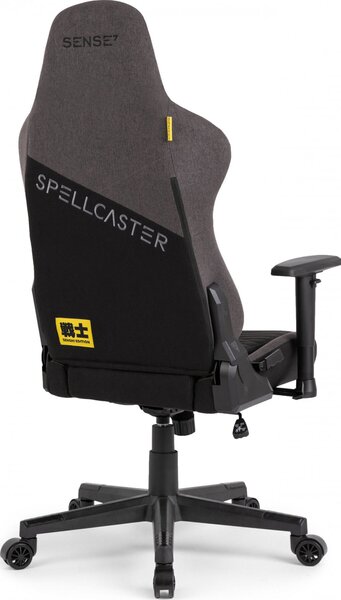 Gamer szék SENSE7 Spellcaster szövet fotel Senshi Edition szürke