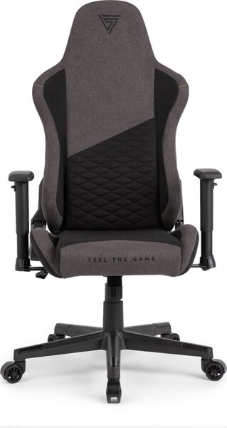 Gamer szék SENSE7 Spellcaster szövet fotel Senshi Edition szürke
