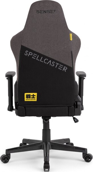 Gamer szék SENSE7 Spellcaster szövet fotel Senshi Edition szürke