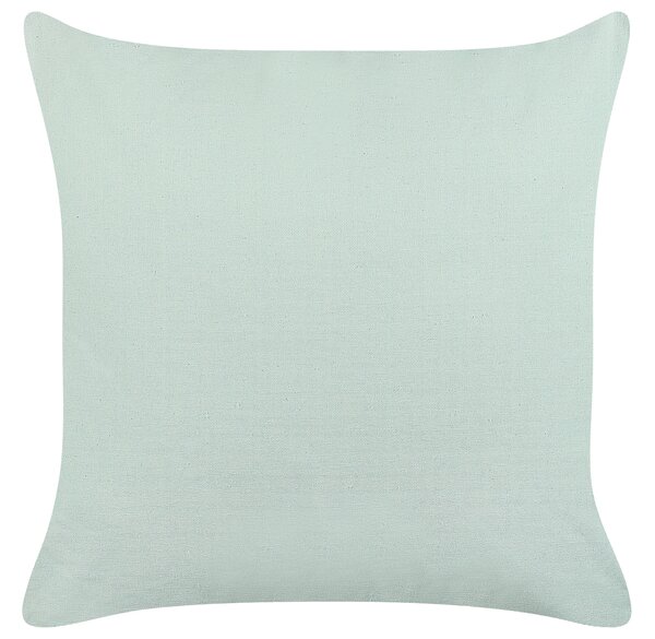 Díszpárna BACOPA Pamut 45 x 45 cm Zöld Cikk-cakk mintás