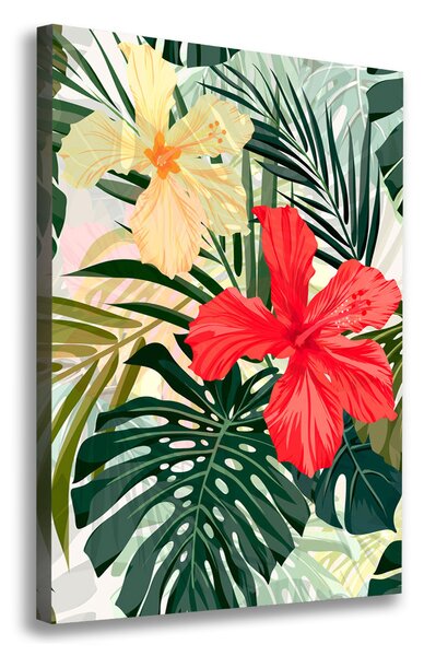 Fali vászonkép Hawaii virágok