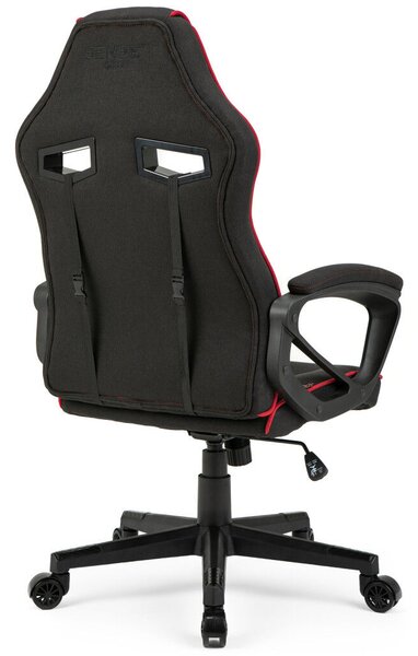 Gamer szék SENSE7 Knight, fekete és piros