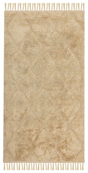 Szőnyeg SANLIURFA Homokbézs 80 x 150 cm Pamut