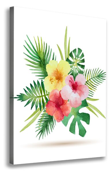 Fali vászonkép Hawaii virágok