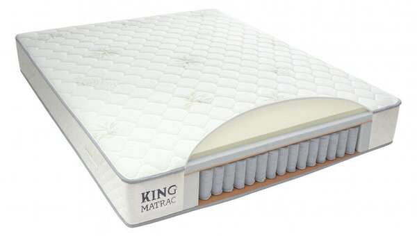Infiniza King Matrac - 7 zónás táskarugós szállodai matrac 80x200x23cm