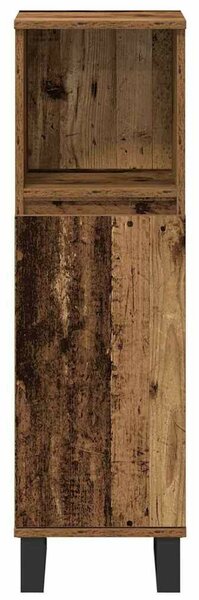 Fürdőszoba bútor szett 3 pcs Barna 30 x 30 x 180 cm Faanyag