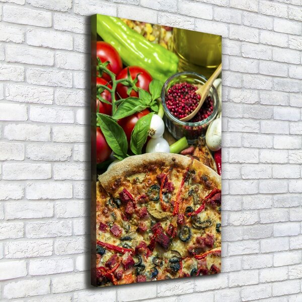 Feszített vászonkép Pizza