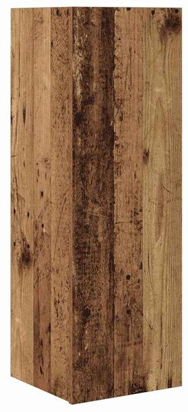 TV szekrény garnitúra 4 pcs Régi fa 30.5 x 30 x 90 cm Faanyag
