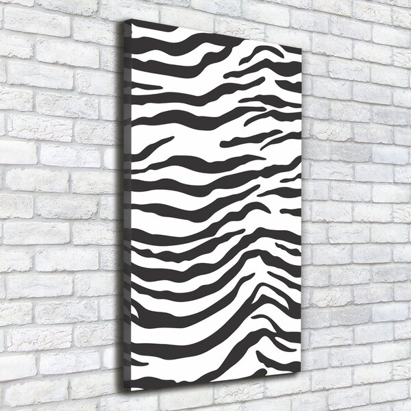 Fénykép vászon Zebra háttér