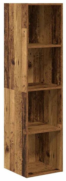 TV Szekrény Szett 2 pcs Öreg fa 37 x 37 x 142.5 cm Faanyag
