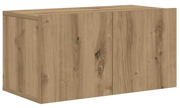 TV Szekrény Szett 4 pcs kézműves tölgy Közepes 80 x 30 x 30 cm