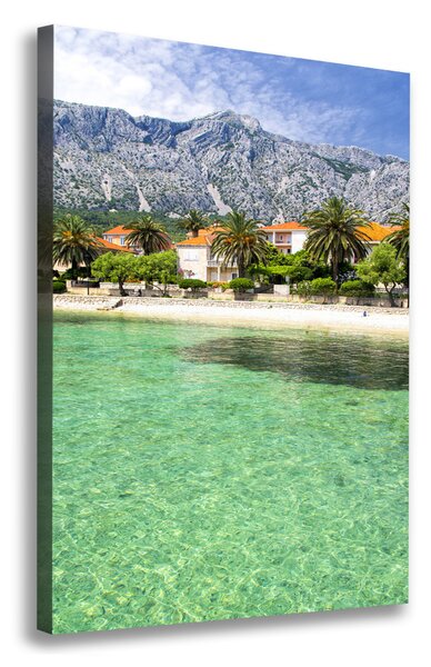 Vászon nyomtatás Beach horvátországban