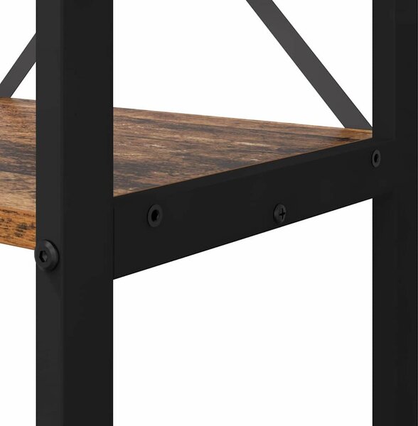 VidaXL Könyvespolc Régi fa 60 x 30 x 189,5 cm Faanyag