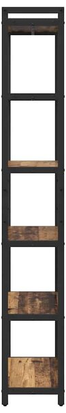 VidaXL Könyvespolc Régi fa 60 x 30 x 189,5 cm Faanyag