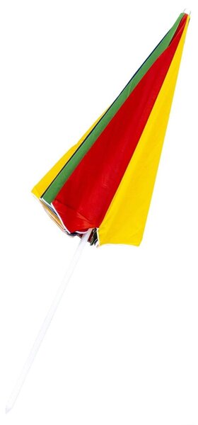 Több színű napernyő, 300 cm átmérő, állítható magasság 260 cm, 33 mm-es oszlop