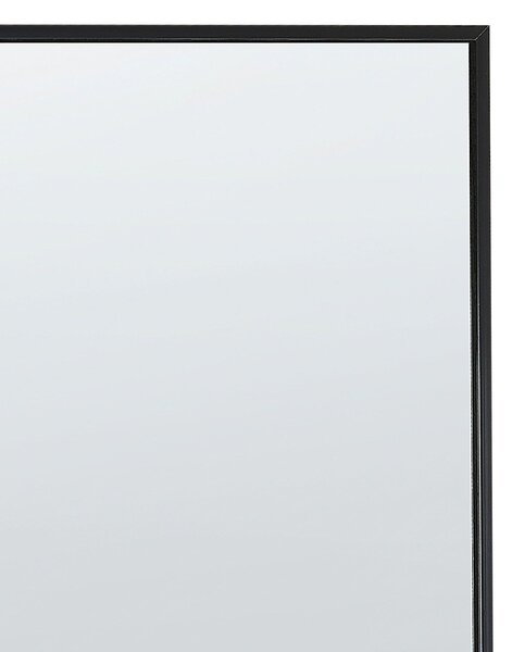 Állótükör BEAUVAIS 156 cm Fém Fekete