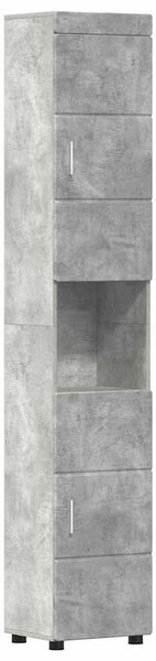 Fürdőszoba Székény TULUM Beton szürke 37 x 31,5 x 203 cm