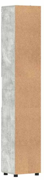 Fürdőszoba Székény TULUM Beton szürke 37 x 31,5 x 203 cm