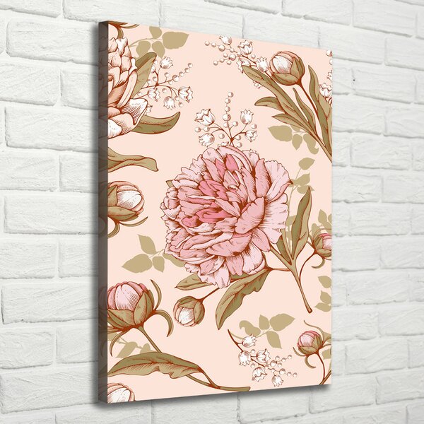 Fali vászonkép Peonies