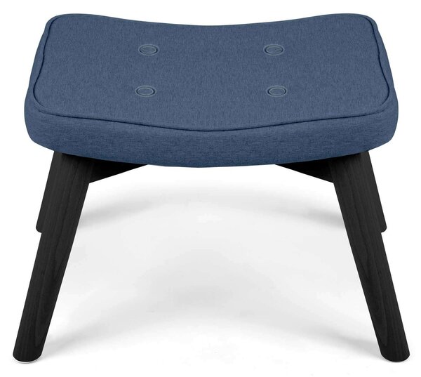 Sofotel Lábzsámoly Norse fotelhez, szövet, 52x38x36,5cm - Tengerészkék