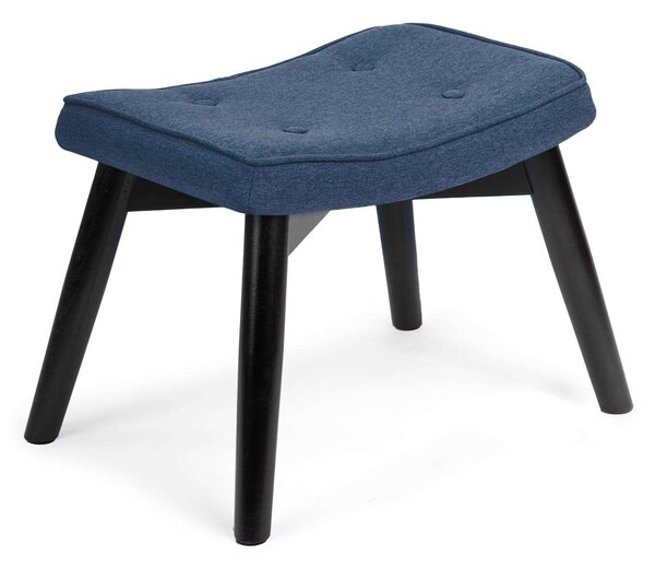 Sofotel Lábzsámoly Norse fotelhez, szövet, 52x38x36,5cm - Tengerészkék