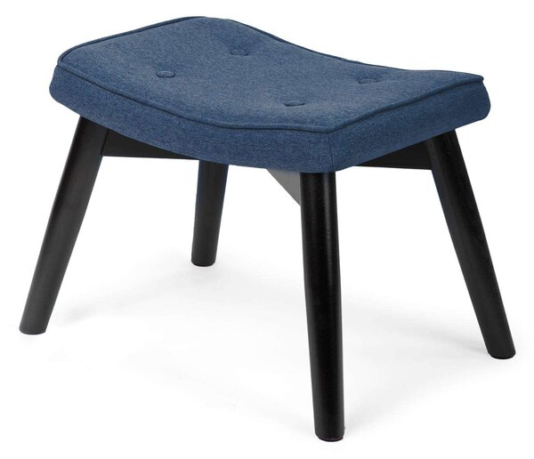 Sofotel Lábzsámoly Norse fotelhez, szövet, 52x38x36,5cm - Tengerészkék