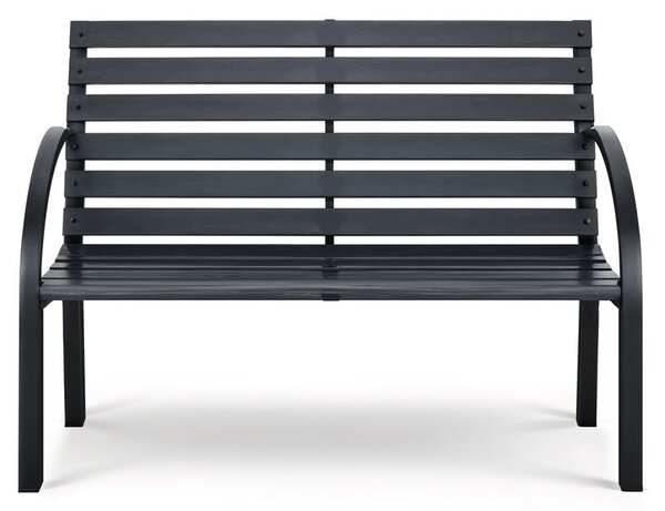 Sofotel Luca Kerti Pad, 117 cm, 2 személyes, fekete